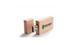 USB Flash Drive 32GB GreenMouse σε χρώμα ξύλου 