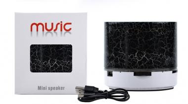 Φορητό Ηχείο Bluetooth mini Speaker + FM Radio Λευκό
