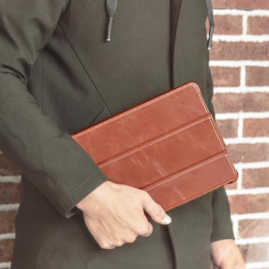 Θήκη iCarer Δερμάτινη για IPAD Pro 11 Μεταφορά 2020 Genuine Leather Case Κόκκινη